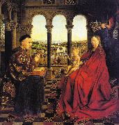 Jan Van Eyck The Virgin of Chancellor Rolin Sweden oil painting reproduction